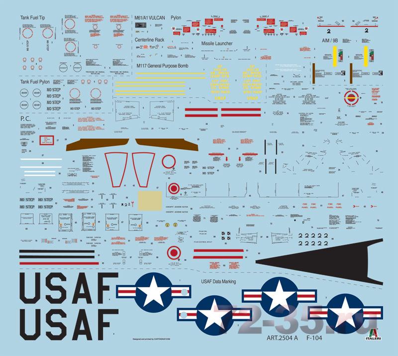 Самолет F-104 A/C Starfighter 2504_decal_A-LR.jpg