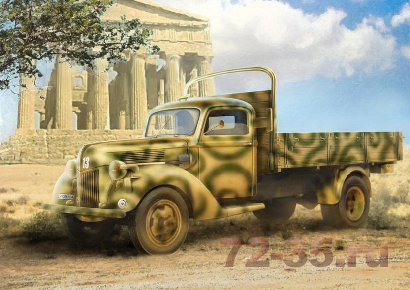 Германский армейский грузовик Ford V3000S 1941г