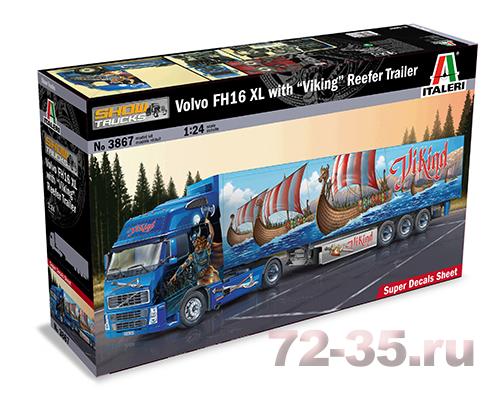 Седельный тягач VOLVO FH16 XL "ViKing" с трейлером