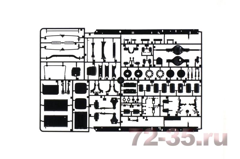 Седельный тягач Scania R620 Italeri 50th Anniversary с полуприцепом 3875_sprue6.jpg