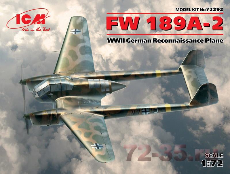 Германский самолет-разведчик FW 189A-2