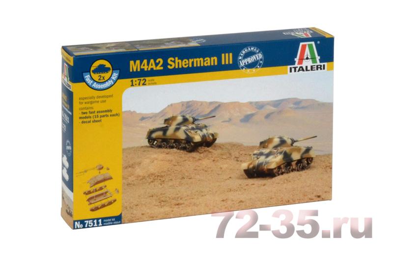 Танк M4A2 SHERMAN III (2 шт)