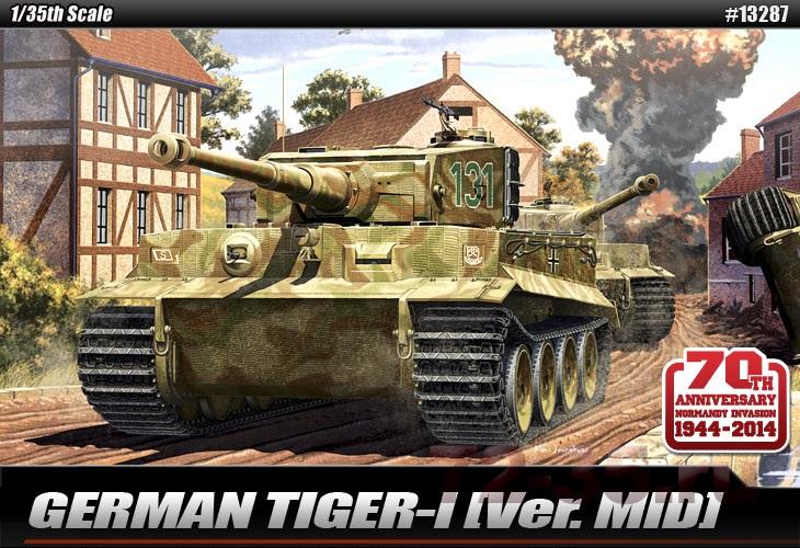 Немецкий танк TIGER-I  "Normandy Invasion 1944"  aca13287_poster_enl.jpg