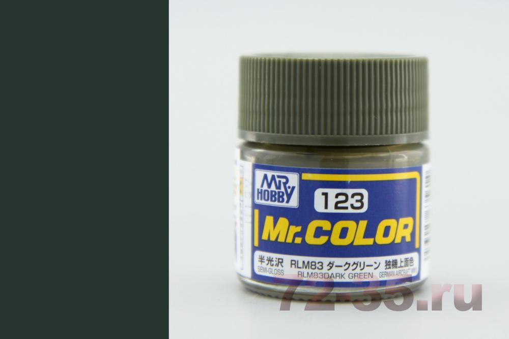 Краска Mr. Color C123 (RLM83 DARK GREEN) c123_z1_enl.jpg