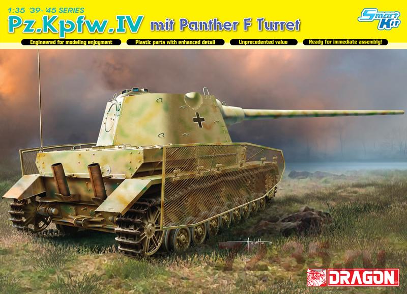 Танк Pz.Kpfw.IV с башеней от Panther F