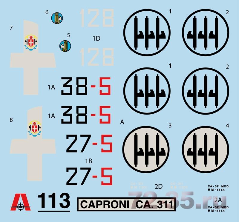 Самолет Caproni CA.311 ital113_3.jpg