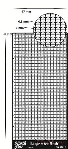 Плетеная проволочная сетка с большой квадратной ячейкой ns35017_3.jpg